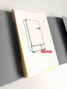 Prototype de livre sd'artiste  Haché menu